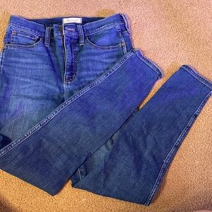 Madewell blue jeans